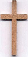 Cross In Space 4 inch cross